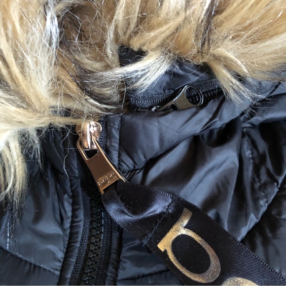 Bebe Sport - Hooded Anorak Parka Puffer Jacket w/Removable Faux Fur Trim - Picture 5 of 16